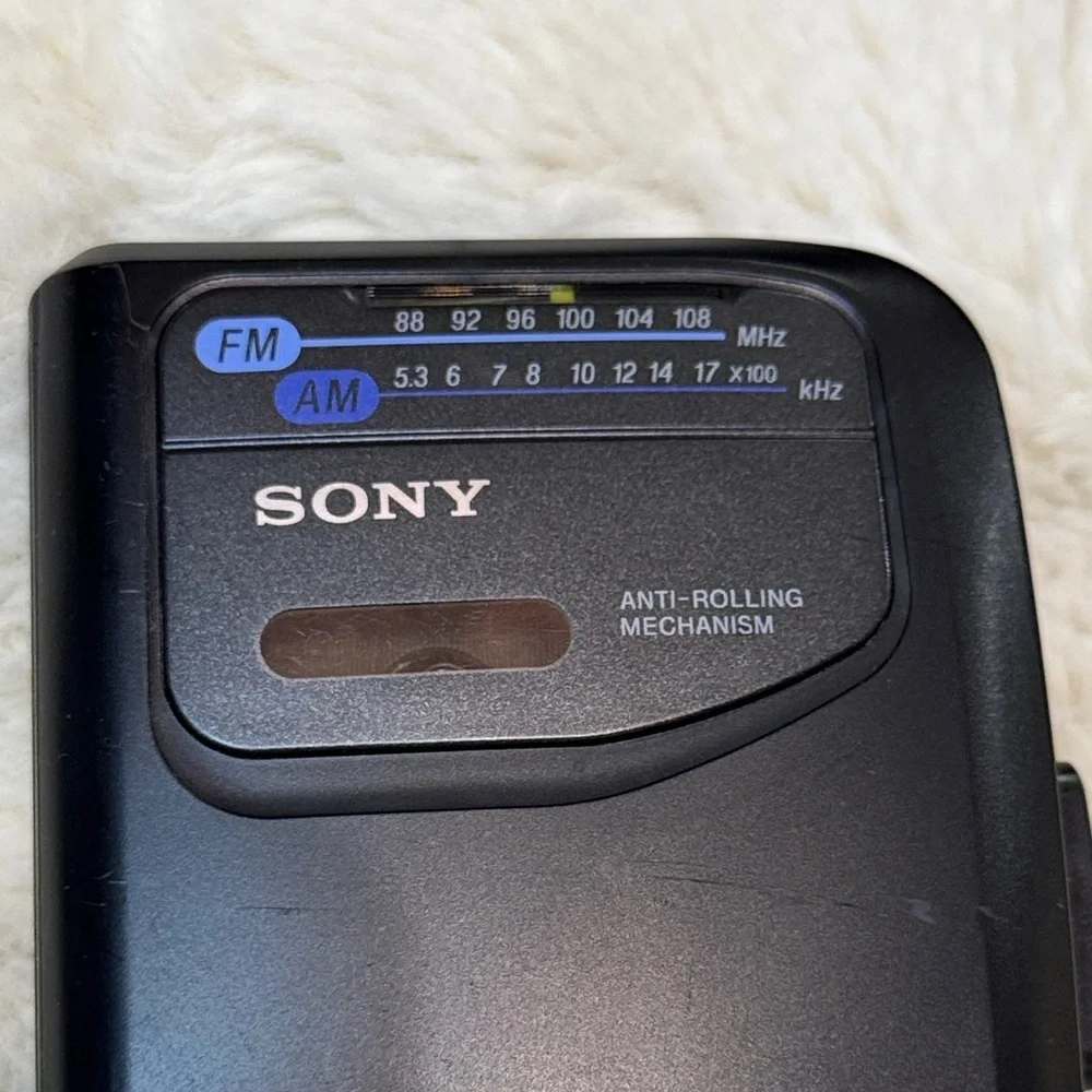 Sony Black Walkman FM/AM Cassette Player
